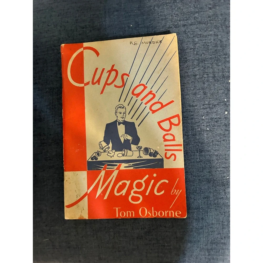 1937 Cups and Balls Magic Tom Osborne Kanter's Magic Shop First Edition Book